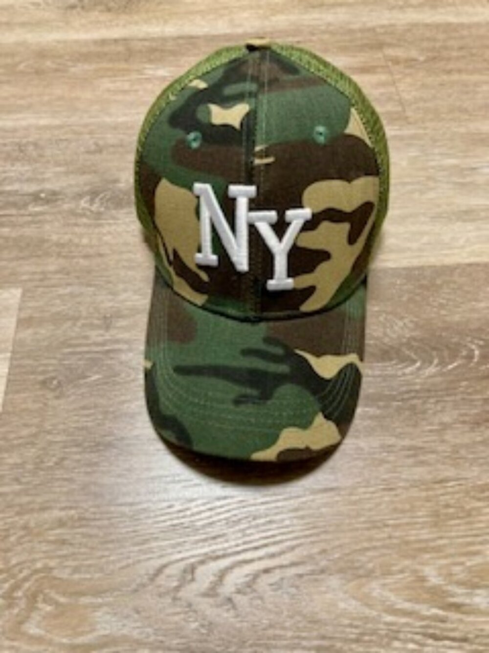 Camo NY hat